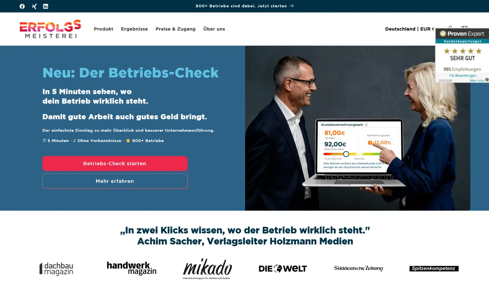 Erfolgsmeisterei Case Study