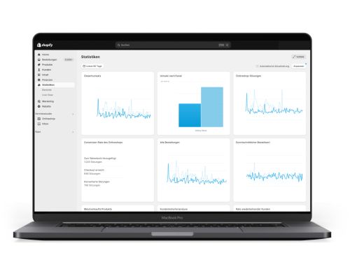 Shopify Conversion Rate Optimierung Statistiken